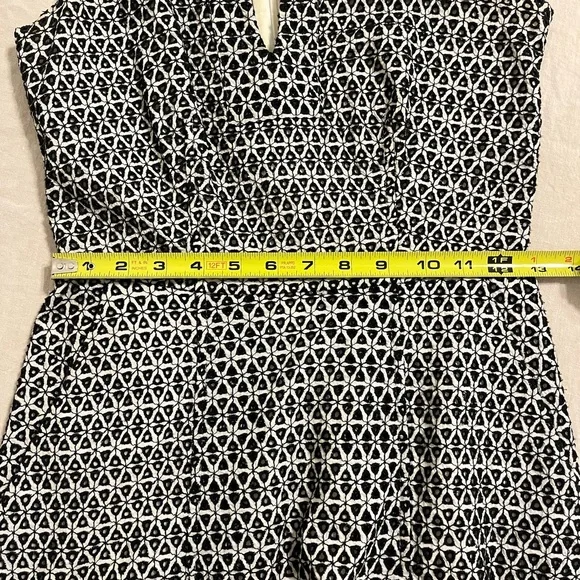 J Crew embroidered v-neck dress - Picture 5 of 8